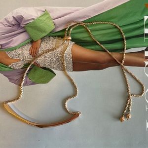 Kendra Scott graham rose gold necklace